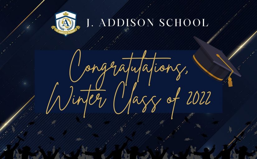 Congratulations Winter Class of 2022