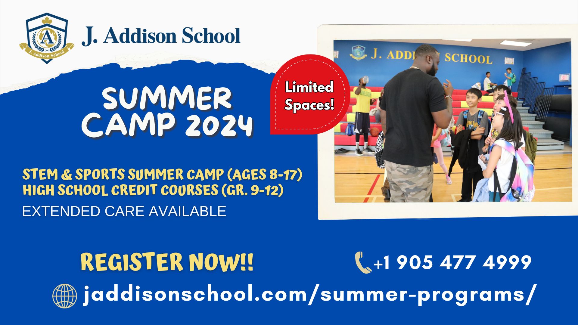 Our Summer Programs are starting!
