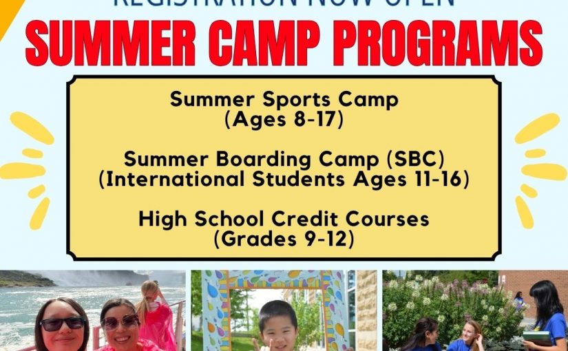 Register now for our summer programs!
