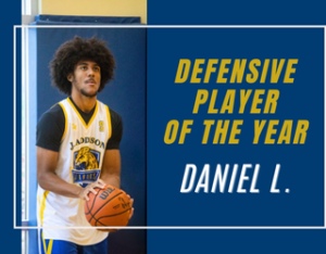 We proudly celebrate Daniel’s achievement, which highlights his exceptional defensive commitment and excellence.
